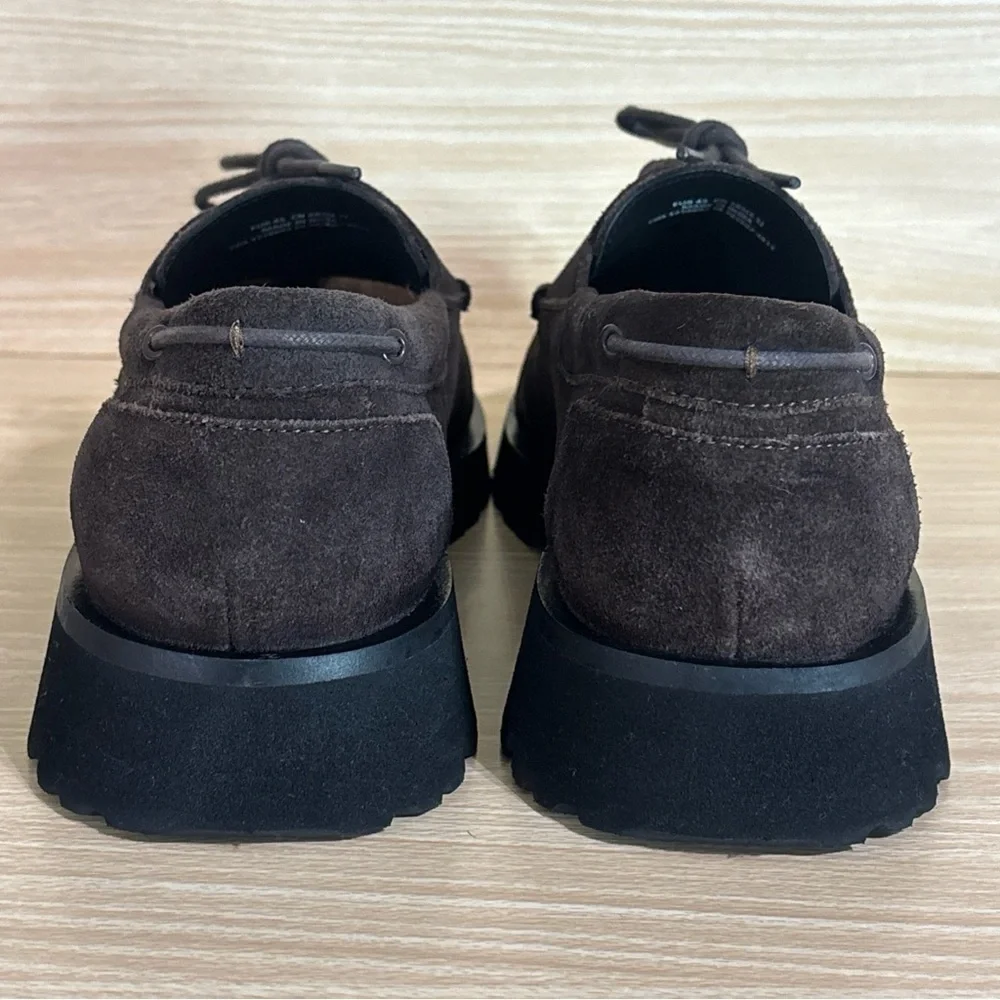 COS Chunky Suede Derby Shoes Dark Brown Men’s EU 45 US 12